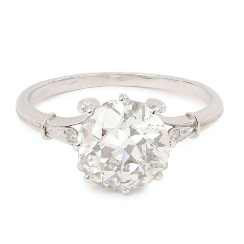 Bague Bague Solitaire Diamant 2.60 cts 58 Facettes BD165