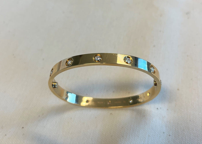 Bracelet Bracelet Cartier Love 10 Diamants 58 Facettes 20400000381/ TO