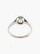 Bague 51 BAGUE SOLITAIRE DIAMANT STYLE RETRO OR BLANC 58 Facettes