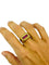 Bague 54 Bague Chevalière Or jaune ligne de Tourmaline 58 Facettes 204000000794