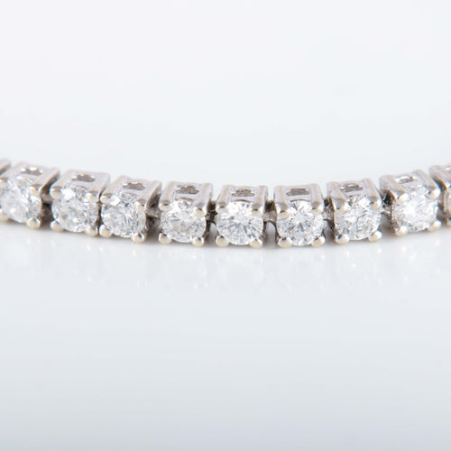 Bracelet Bracelet Rivière Or Blanc Diamants 4cts 58 Facettes 220407