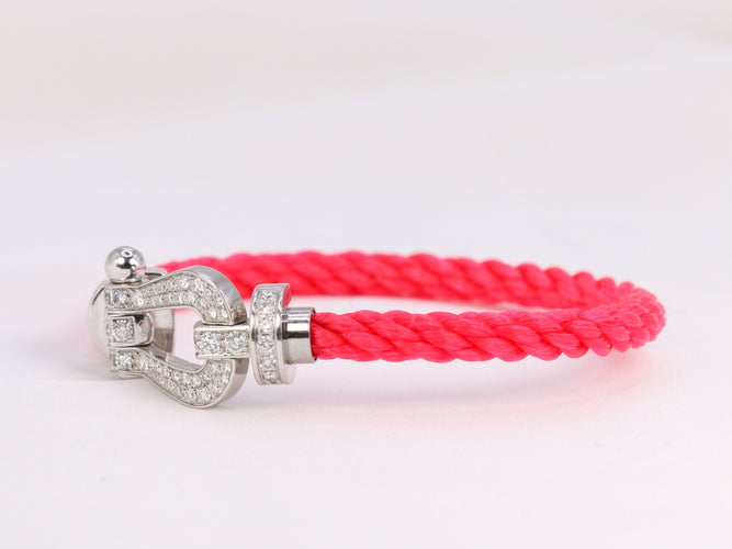 Bracelet FRED - Bracelet Force 10 en or blanc, diamants 58 Facettes 639