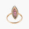 Bague 54 Bague marquise diamants 58 Facettes P3L13