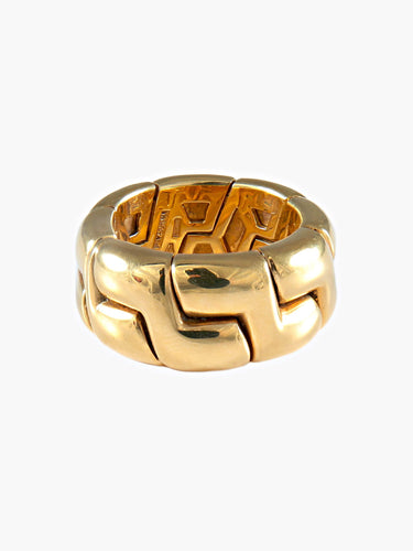 Bague 54 à 57 Bague Or jaune  BULGARI 58 Facettes