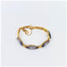 Bracelet Bracelet Articulé Or et Pierres Violettes 58 Facettes 20400000563/LC