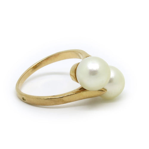 Bague Bague Toi & Moi Perles 58 Facettes