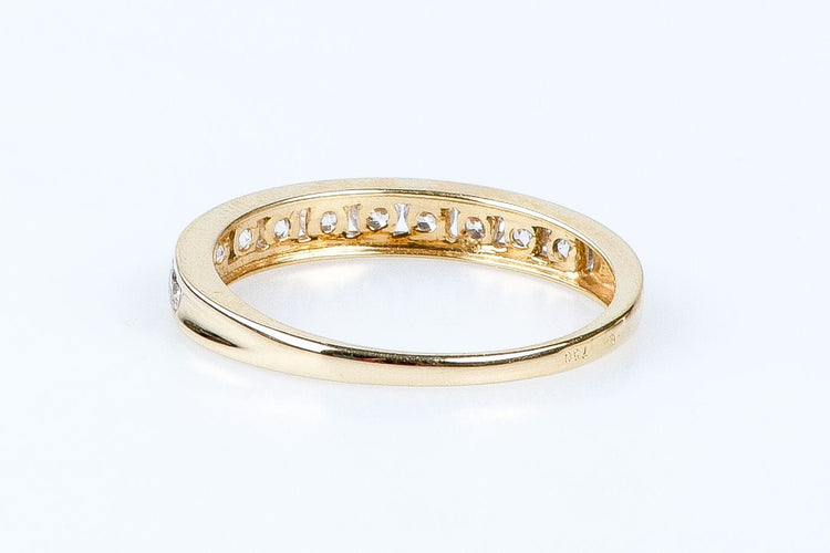 Bague 52 Bague en or massif 58 Facettes ALLOX336133-47