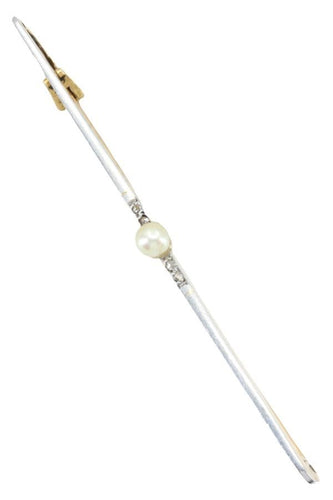Broche BROCHE ART NOUVEAU PERLE ET DIAMANTS 58 Facettes 051921