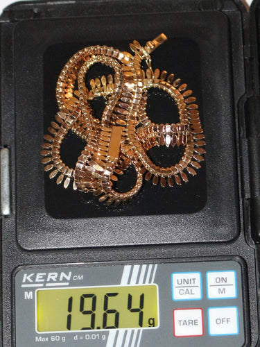 Collier Collier or jaune draperie ogives 58 Facettes 431