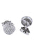 Boucles d'oreilles Clous modernes pavage diamants 58 Facettes 063021