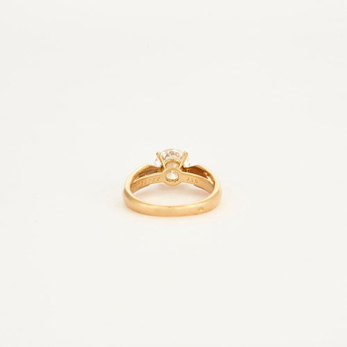 Bague 53 CARTIER - Trinity - Solitaire diamant 1,80 D-VS2 58 Facettes