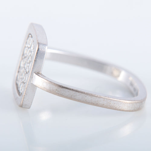 Bague 55 Bague Dinh Van Impressions en or et diamants 58 Facettes