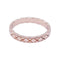Bague 54 Bague alliance Chanel, "Coco Crush", or rose. 58 Facettes 33003