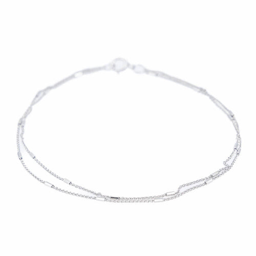 Bracelet Bracelet Chaîne Or blanc 58 Facettes 2303324CN