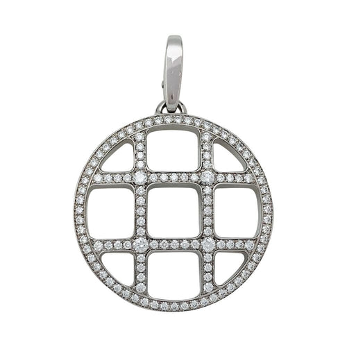 Pendentif Pendentif Cartier, "Pasha", or blanc, diamants. 58 Facettes 31794