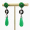 Boucles d'oreilles Boucles d'oreilles jades diamants agates 58 Facettes 22-197