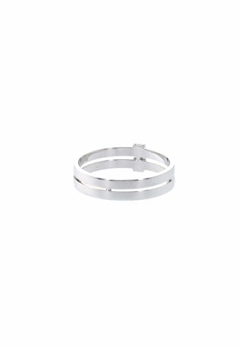 Bague 66 Bague MAUBOUSSIN Subtile Eternité en Or Blanc 750/1000 58 Facettes 57830-53259