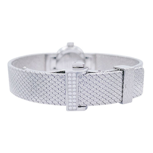 Montre Montre Dior, "La Mini D de Dior Satine", acier, diamants, nacre. 58 Facettes 32273