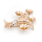 Collier Broche Fleur Or rose Diamant 58 Facettes 1969276CN