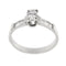 Bague 54 Bague Solitaire diamants 0,68 ct 58 Facettes 1608