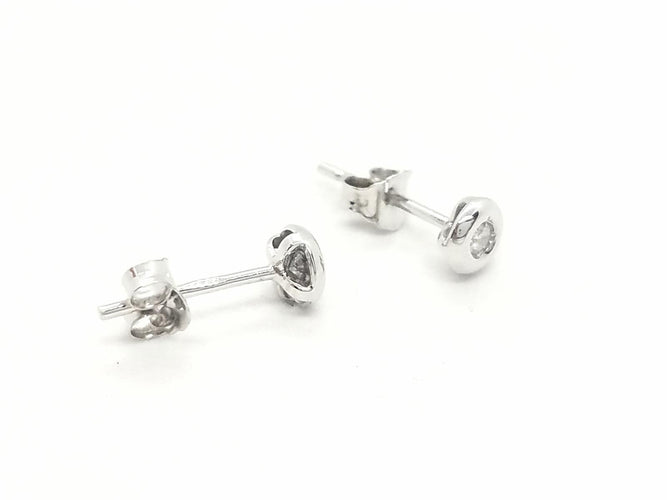 Boucles d'oreilles Boucles d'oreilles Or blanc Diamant 58 Facettes 579243RV