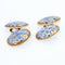 Boutons de manchette Boutons de manchette anciens or et émail 58 Facettes 15-248