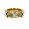 Bague 56 Bague Diamants motif corde 58 Facettes