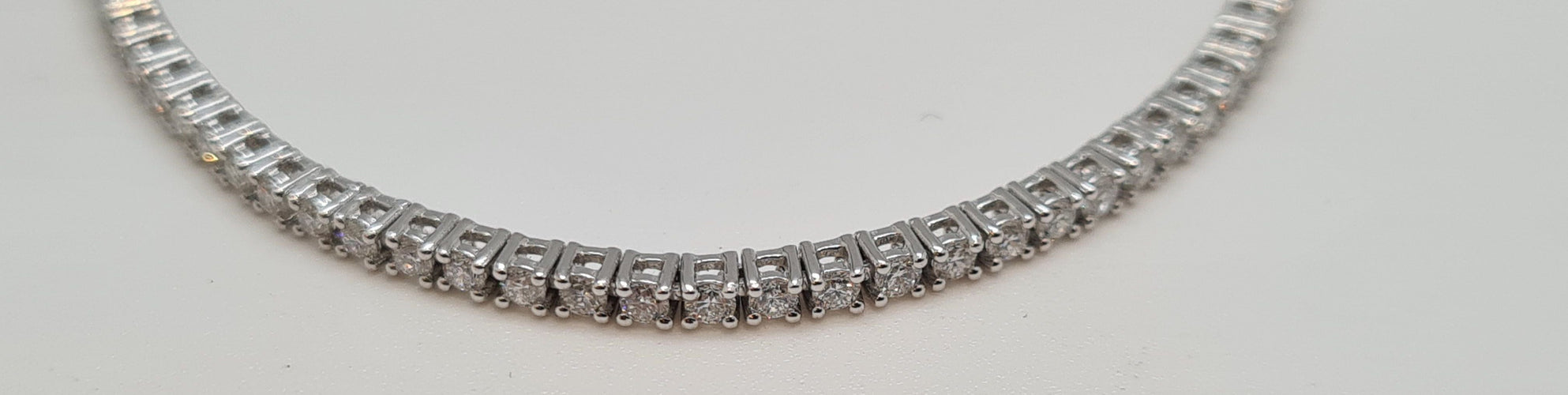 Bracelet Bracelet tennis en Or blanc diamants 58 Facettes