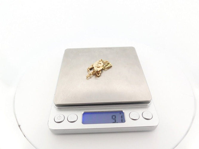 Bracelet bracelet DINH VAN menottes r12 or jaune 18k & diamants 58 Facettes 255762