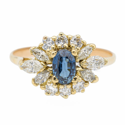 Bague 57 Bague Or jaune Saphir 58 Facettes 1680646CN