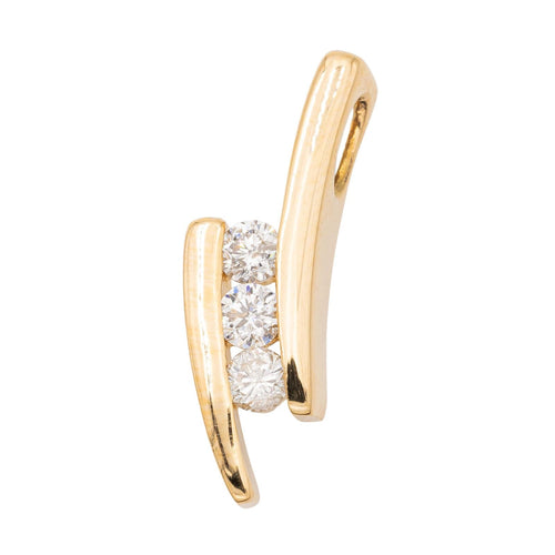 Pendentif Pendentif Or jaune Diamant 58 Facettes 2238749CN