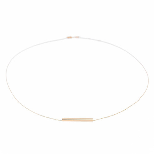 Collier Ginette NY Collier Straw on Chain Or rose 58 Facettes 2322868CN