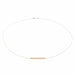 Collier Ginette NY Collier Straw on Chain Or rose 58 Facettes 2322868CN