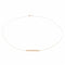Collier Ginette NY Collier Straw on Chain Or rose 58 Facettes 2322868CN