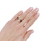 Bague 52 Bague Bulgari, "B.Zero1", or rose, cermet. 58 Facettes 33228