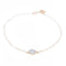 Bracelet Ginette NY Bracelet Mini Diamond Ever Disc Bracelet Or rose diamant 58 Facettes 2394630CN