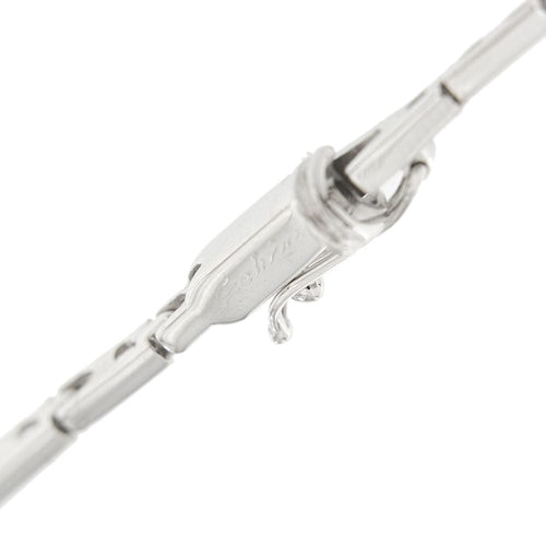 Collier Collier Or blanc Diamants 58 Facettes 32630