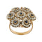 Bague 54 Bague Fleur saphirs et perles 58 Facettes 28692