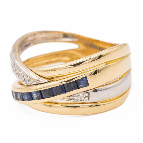 Bague 51 Bague Or jaune Saphir 58 Facettes 2303204CN