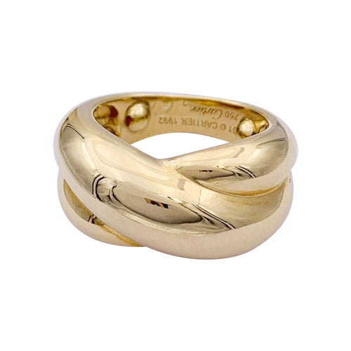 Bague 51 Bague vintage Cartier, "Colisée", or jaune. 58 Facettes 33039