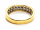 Bague 58 Bague Demi alliance Or jaune Diamant 58 Facettes 1588627CN