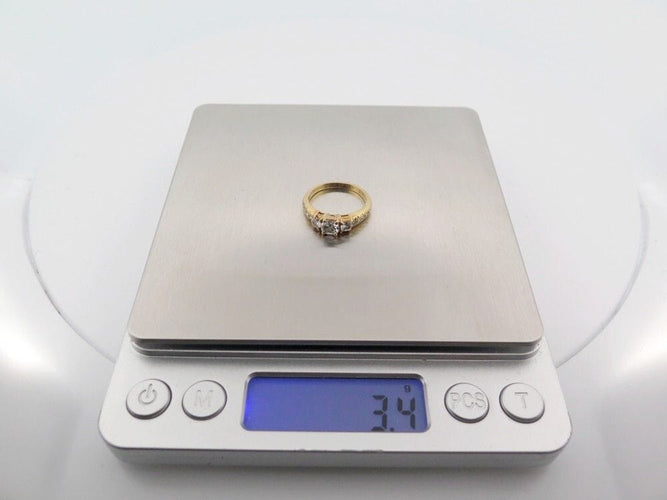 Bague 51 vintage bague monture VAN CLEEF & ARPELS sertie de 11 diamants 0.88ct t51 58 Facettes 250925