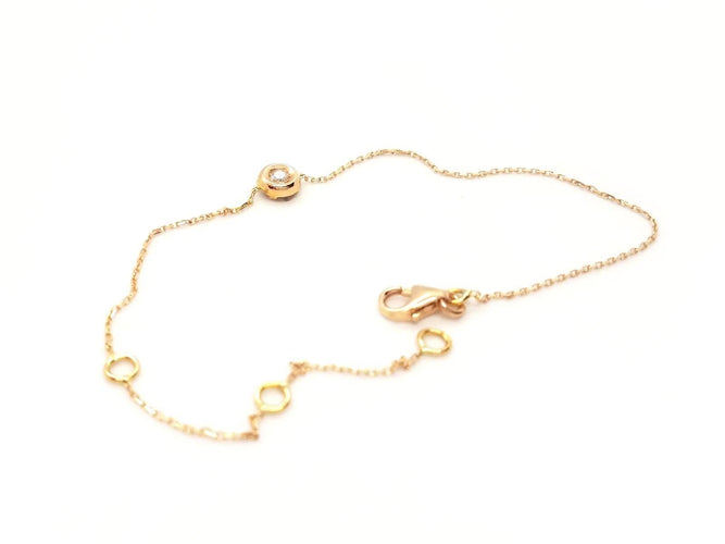 Bracelet Bracelet Or rose Diamant 58 Facettes 578986RV