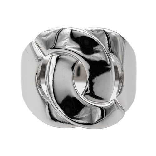 Bague 51 Dinh Van Bague Menottes Or blanc 58 Facettes 2486898CN