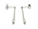 Boucles d'oreilles Boucles d'oreilles Pendantes Or blanc Diamant 58 Facettes 1692517CN