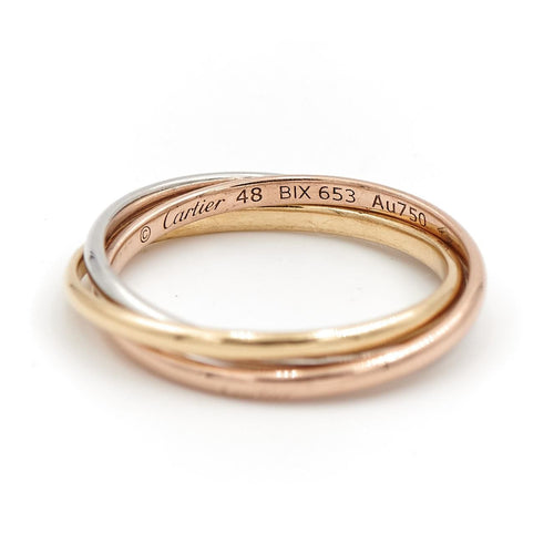 Bague 48 Bague Cartier Or jaune 58 Facettes 1962858CN