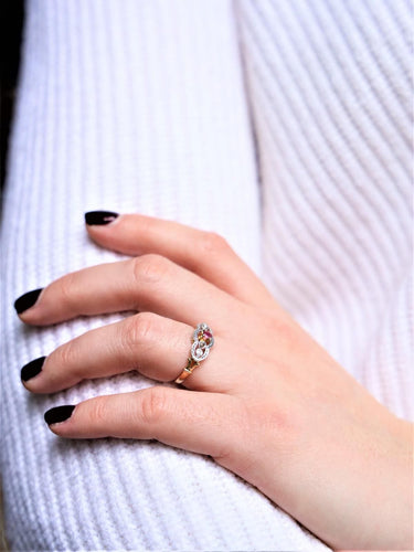 Bague 51 Bague Or blanc Rubis 58 Facettes 2201490CN