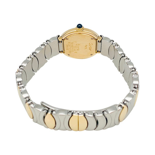 Montre Montre Cartier, "Colisée", or jaune, acier. 58 Facettes 31182