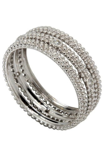 Bague BAGUE "LE PREMIER JOUR" DIAMANTS MAUBOUSSIN 58 Facettes 045111