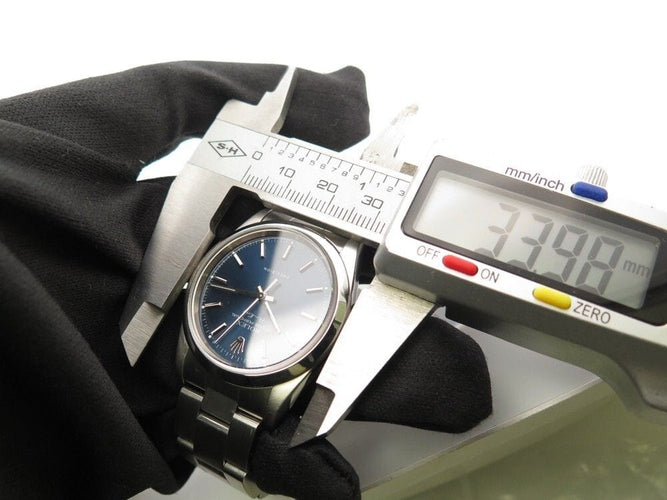 Montre montre ROLEX oyster perpetual air king acier 34mm automatique 58 Facettes 255418